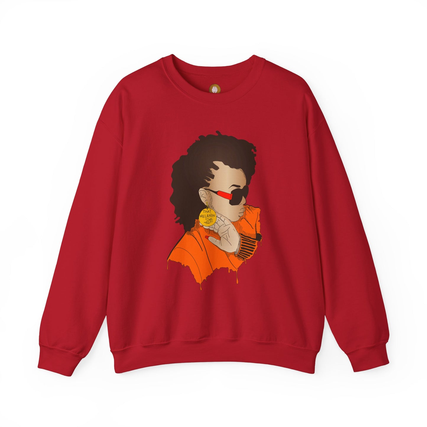 Unisex 'That Melanin' Crewneck Sweatshirt