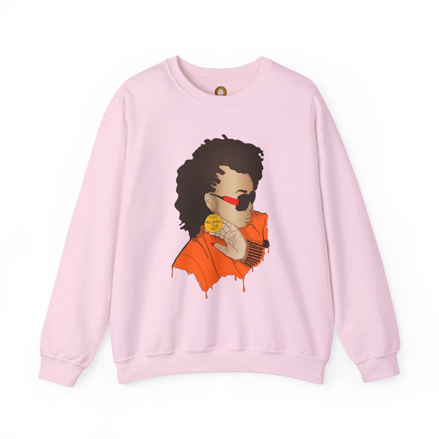 Unisex 'That Melanin' Crewneck Sweatshirt