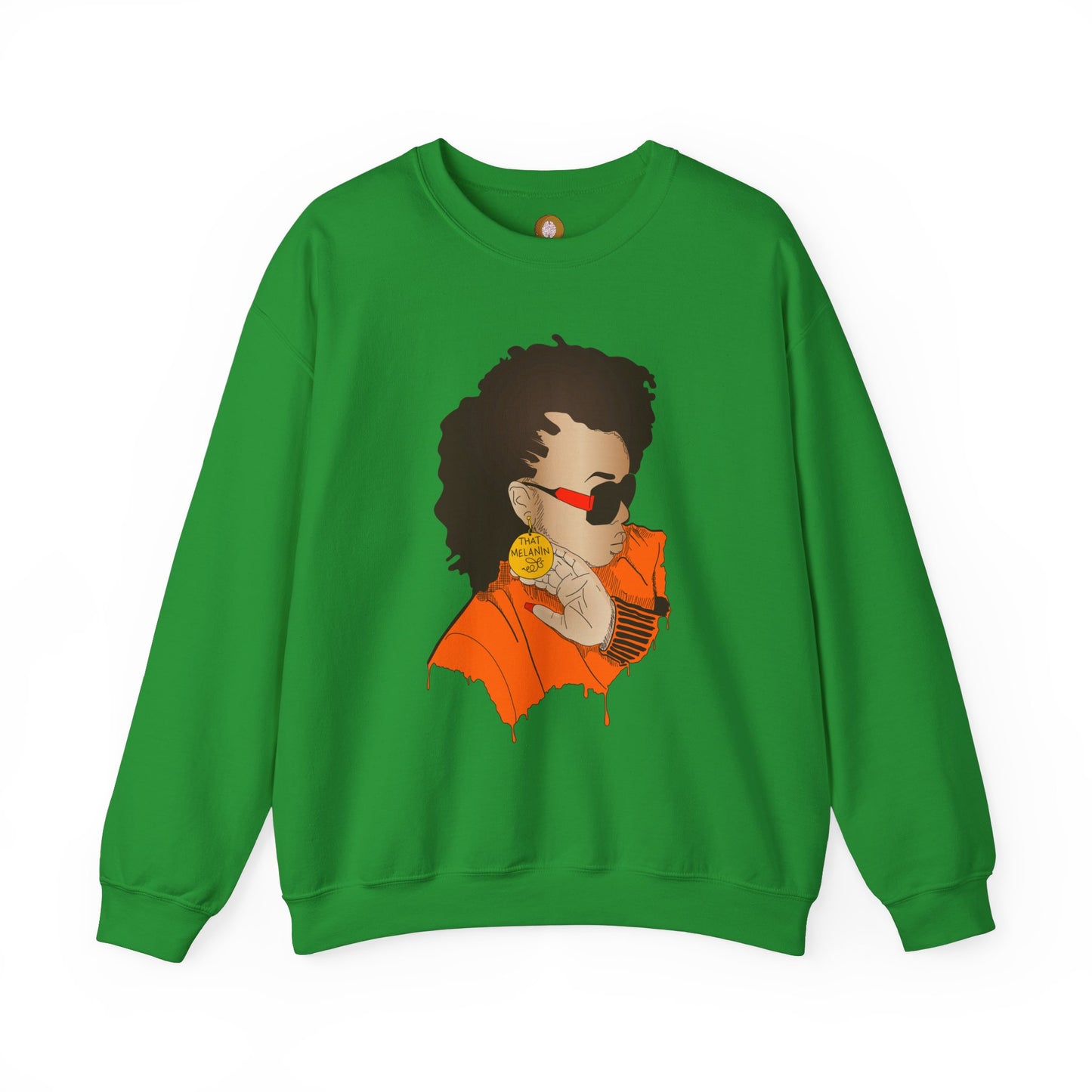 Unisex 'That Melanin' Crewneck Sweatshirt