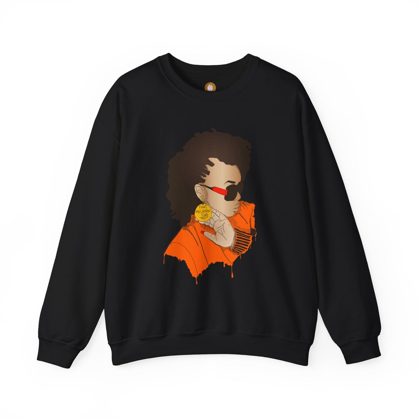 Unisex 'That Melanin' Crewneck Sweatshirt