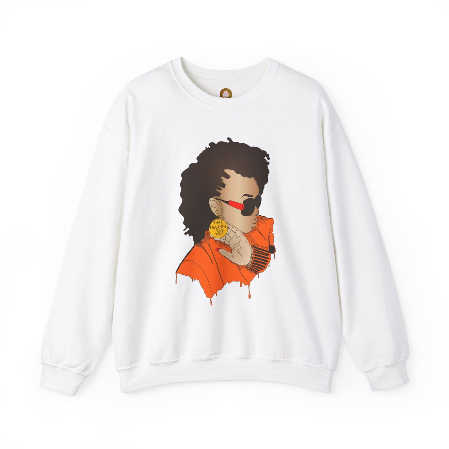 Unisex 'That Melanin' Crewneck Sweatshirt